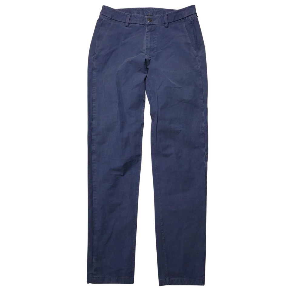 Lululemon Chino Pants Mens 29x30 Blue Slim Fit Stretch Casual Golf Travel